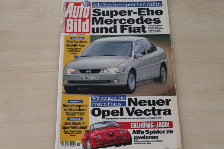 Deckblatt Auto Bild (11/1994)